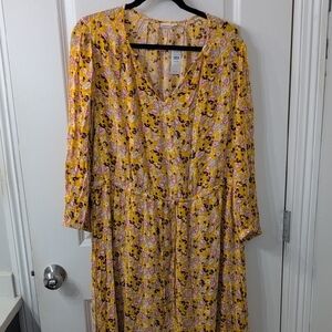Gap Rayon Floral Summer Dress